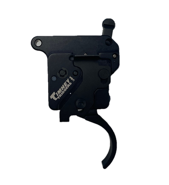 Timney Triggers 521 Featherweight DeluxeCurved Trigger with 3 lbs Draw Weight for Rem Model 7