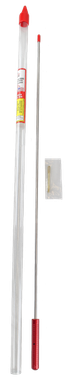 Pro-Shot 1PS262226 Micro-Polished Cleaning Rod .22 - .26 Cal 26" Short Rifle #8-32 Thread 26" Working Length Stainless Steel