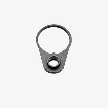 End Plate Steel Black