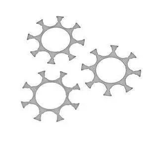RUGER 3-PK 9MM LUGER MOON CLIPS(SUPER GP100)