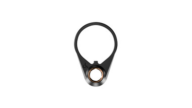 QD End Plate - Aluminum & titanium - Black