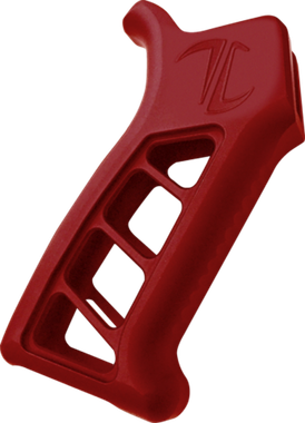 TIMBER CREEK OUTDOOR INC EARPGR Enforcer AR Pistol Grip Red Anodized with Clear Cerakote Aluminum