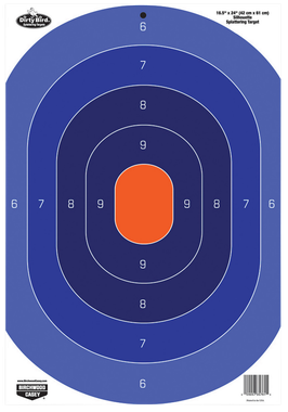 Birchwood Casey 35763 Dirty BirdSilhouette Tagboard Target 16.50" x 24" 3 Per Pkg
