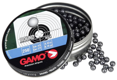 Gamo 632032454 Roundball177 Lead 250/Tin