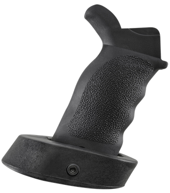 Ergo 4055BK Tactical Deluxewith Palm Shelf, Black Suregrip Rubber for AR-15 Type