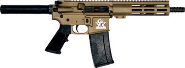 7.5" NITRIDE BARREL BRONZEGLFA AR15 PISTOL 223 WYLDE