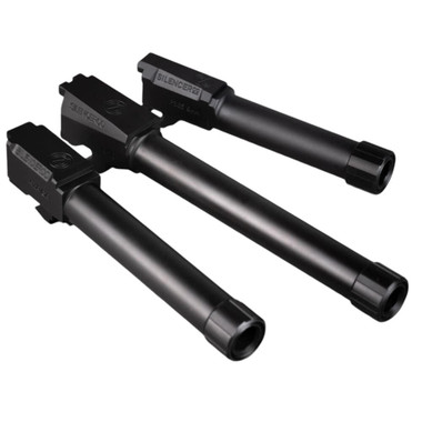 SilencerCo Threaded Barrel for Sig P320 Compact 9mm Luger 1/2x28 4.5" Black