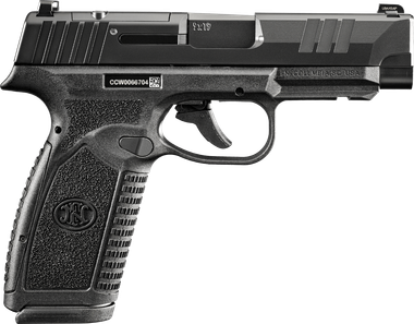FN 66101763 Reflex XL MRD Micro-Compact Frame 9mm 10+1 3.80" Black Target Crown Steel Barrel, Optic Cut/Serrated Black Slide, Polymer Frame w/Picatinny Rail, Interchangeable Backstrap Grip