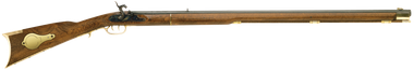 Traditions R2040 Deluxe Kentucky Rifle50 Cal Percussion 33.50" Blued Barrel Hardwood Stock Double Set Trigger