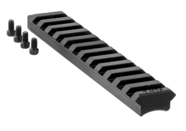 Ruger 90673 Picatinny RailRuger Precision Rimfire Aluminum Fits Ruger Precision 0 MOA