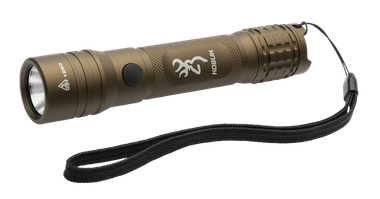 Browning 3711260 Kobuk FlashlightBurnt Bronze 15/2000 Lumens White Nichia LED