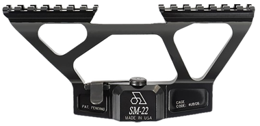 Arsenal SM22 AK Scope Mount SAM7K SeriesBlack Anodized 0 MOA