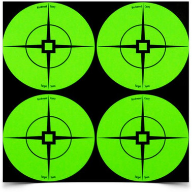40 TARGETS GREENB/C TARGET SPOTS 3" TARGET