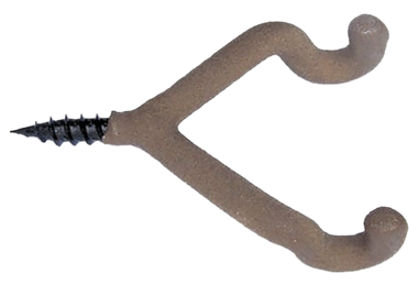 HME HMEDAH3 Dual Accessory Hook3 Pack