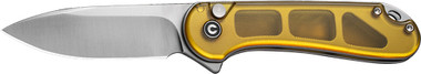 " POLISHED ULTEM/SATIN BTTN LKCIVIVI KNIFE ELEMENTUM II 2.96