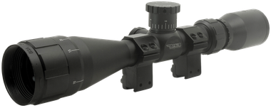 BSA 22412X40AO Sweet 22 Black Matte 4-12x 40mm AO 1" Tube 30/30 Duplex Reticle