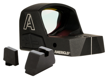 AmeriGlo HVN04 Haven Carry Ready Combo Matte Black 1 x 1.10" x 0.75" 5 MOARed Dot