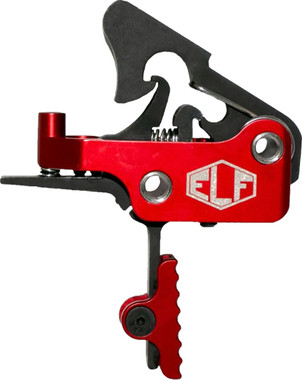 STRAIGHT ADJ 2.75-7LBS RED!ELFTMANN TRIGGER APEX AR-15