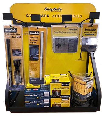 SnapSafe 77500 Safe Top DisplayYellow Countertop