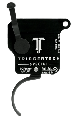 TriggerTech R70SBB13TNC Special Without Bolt Release Single-Stage Traditional Curved Trigger with 1-3.50 lbs Draw Weight for Remington 700 Right