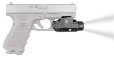 Crimson Trace 0182401 Rail Master110/420 Lumens, White CREE XPL LED Bulb, Picatinny Rail Mount