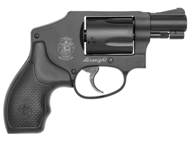 Smith & Wesson 162810 Model 442 *CA Compliant 38 S&W Spl +P 5 Shot 1.88" Stainless Steel Barrel, Carbon Steel Cylinder, Aluminum J-Frame, Black Metal Finish, Internal Lock