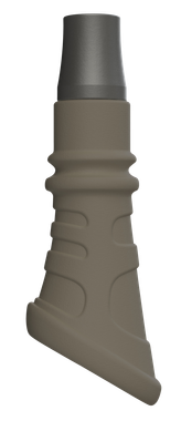 Foxpro JACNHDE Jackal-N-HydeClosed Call Double Reed Prey Sounds Attracts Predators Tan