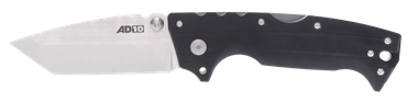 Cold Steel CS28DE AD-104" Folding Tanto Plain Stonewashed S35VN SS Blade/Black Scales G10 Handle Includes Belt Clip