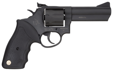 Taurus 2660041 6638 Special +P Or 357 Mag 7 Shot 4" Barrel, Matte Black Oxide Alloy Steel Cylinder/Frame, Single Action/Double Action Trigger, Rubber Grip, Transfer Bar Safety