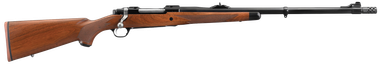 Ruger 47119 Hawkeye African Sports South Exclusive Full Size 300 Win Mag 3+1 23" Satin Blued Threaded Barrel, Satin Blued Steel Receiver w/Integral Scope Mount, American Walnut Fixed Stock, Right Hand