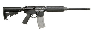 Del-Ton Echo 316L Forged Aluminum AR15 Rifle - Black | 5.56NATO | 16" Light Profile Barrel | Carbine Handguard | M4 Stock| A2 Flash Hider | Optic Ready