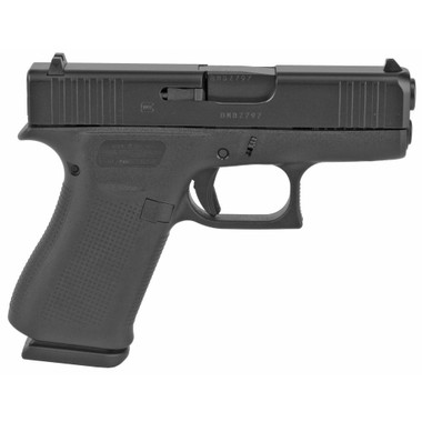 Glock 43x Subcompact Handgun 9mm Luger 10/rd Magazines (2) 3.41" Barrel Black Austria REBUILT