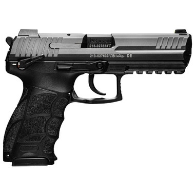 H&K P30L Long Slide Handgun 9mm Luger 17rd Magazines(2) 4.45" Barrel DA/SA V3 Decocking Button Ambi Safety