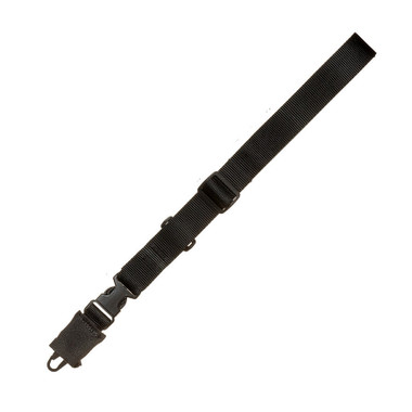 TacShield CQB 1-Point Sling 1.5" Black with HK Snap Hook