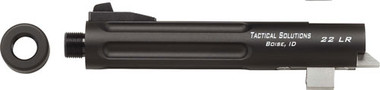 BG BUCKMARK BLACK/BLK FLUTEDTACSOL BARREL TRAIL-LITE 5.5"