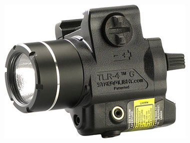WHITE LED/GREEN LASER RAIL MNTSTREAMLIGHT TLR-4G LIGHT/LASER