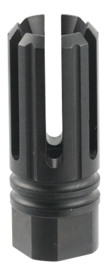 TacFire MZ10053BN 6 Prong Flash Hider Black Nitride Steel with 5/8"-24 tpi Threads, 2.22" OAL & 0.87" Diameter for 308 Win AR-10
