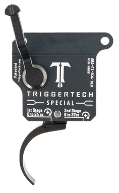TriggerTech R70TCB13TNP SpecialTwo-Stage Pro Curved Trigger with 1-3.50 lbs Draw Weight & Matte Gray w/Black Parts Finish for Remington 700 Right