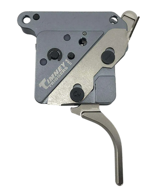 Timney Triggers THEHITST16 Hit TriggerStraight Trigger with 8 oz Draw Weight & Nickel Finish for Remington 700 Right