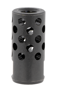 Ruger 90699 Radial Ported Muzzle Brake 35 Caliber Black Oxide Steel with 1/2"-28 tpi Threads, 1.75" OAL & .8" Diameter