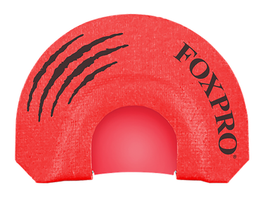 Foxpro TOPGUN Top Gun HowlerDiaphragm Call Triple Reed Sounds Attracts Coyotes Red