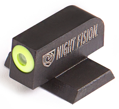 Night Fision CNK025001YGX Tritium Night Sights for CanikGreen Tritium Yellow Outline Front Sight TP9SF/TP9SF Elite/SP9SA Mod 2