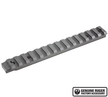 RUGER AMERICAN L/A 0 MOA PIC RAIL SCOPE BASE
