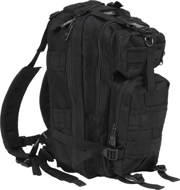 W/ MOLLEBULLDOG COMPACT BACKPACK BLACK