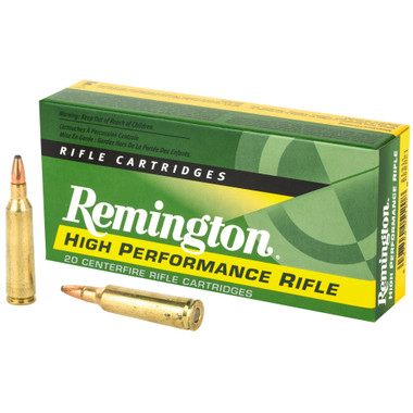 Remington .22-250 Rem Ammo 55gr PSP Ammunition - 20 Rounds
