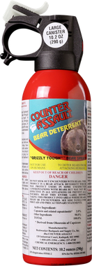 Counter Assault 15067034 Bear SprayCapsaicin Range 32 ft-7 Seconds 10.20 oz