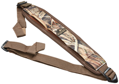 Butler Creek 190024 Comfort Stretch Shotgun Sling Mossy Oak Shadow Grass Blades Neoprene Adjustable Shotgun
