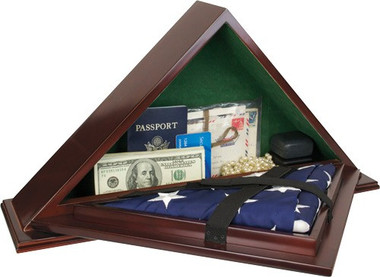 HOLDS LRG HANDGUN & VALUABLESPSP CONCEALMENT PATRIOT FLAG