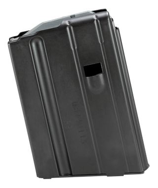 DuraMag 1068041177CPD SS10rd 22 Nosler/6.8 SPC for AR-15 Black w/ Gray Follower Detachable