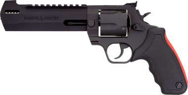 6 3/4" 6-SHOT BLUED RUBBERTAURUS RAGING HUNTER 44MAG